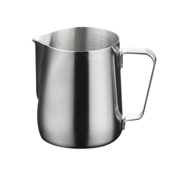 Colorful Stainless Steel Milk Pitcher Measuring Cup Mini Milk Jug for Milk Frothers Yarlung 12 Oz Milk Frothing Pitcher with Decorating Art Pen Barista Coffee Machines Latte Cappuccino 